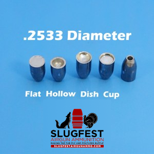 2533 Caliber Slugs 2S Ogive Hollow Point PICK BASE (28 to 58 Grains) 100 count